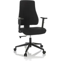 Hjh OFFICE MATHES - Profi Bürostuhl Schwarz