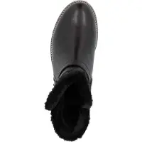 Remonte Damen Leder Stiefelette mit Warmfutter und loser Einlage D8484, Größe:41 EU, Farbe:Schwarz
