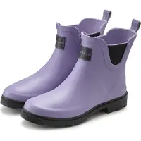 Elbsand Gummistiefelette Boots, Gummistiefel, Schlupfstiefel lila Größe 38