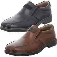 Josef seibel Herren Slipper Halbschuhe Alastair 03 42803-860, Größe:45 EU, Farbe:Schwarz