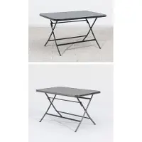 Gardissimo GARDA Gartentisch Klapptisch 120x80cm klappbar anthrazit