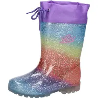 Lico Gummistiefel Power Blinky mit Blinklichtern für Kinder, wasserdicht, rutschfest, Größe 23