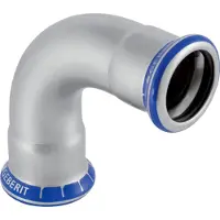 Geberit GE Mapress, Edelstahl, Bogen, 90 Gr., d22mm, 1 Stk.