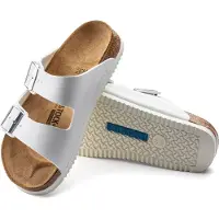 Birkenstock Arizona SL BF White Uni Sandale, Größe:44 EU