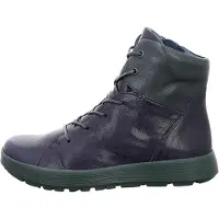 Think! Think Schnürstiefel Kaltfutter in blau, Gr. 38