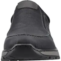 Rieker Herrenschuhe Freizeitschuhe Slipper Schwarz Freizeit, Schuhgröße:41 EU