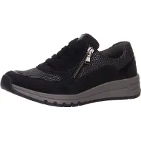 Waldlaufer Schnürhalbschuhe in blau, Gr. 3.5