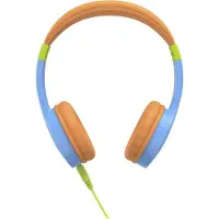 Hama Kinderkopfhörer Kinderkopfhörer, kabelgebunden, On-Ear, Blau/Bunt
