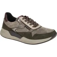 Gabor ROLLINGSOFT Damenschuhe - sportliche Schnür- Halbschuhe grau Freizeit