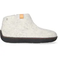 Tofvel Pantoffel Unisex Rabara Beige Wollfilz