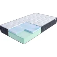 FDM Matratze 160x200 cm TEMPO H4 Kaltschaummatratze Höhe ca. 30 cm Visco Memory HR Schaum Silvercare Border Bezug