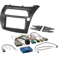 ACV 2-DIN Kit passend für Honda Civic 09/2005-12/2011 LFB/Klimatronik RHD