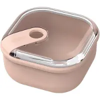 Rotho Frischhaltedose Ela eckig 2l 19,5x19,5x10,5cm Meadow rose