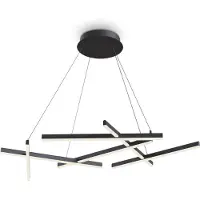 Maytoni MOD016PL-L75B, LED, 3000 K, 3500 lm, IP20, Schwarz