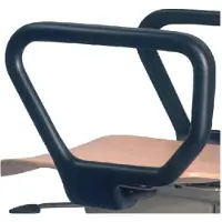 Interstuhl bimos Armlehnen schwarz f.Arbeitsdrehstühle Fit 9000454110-121 Ausführung starr