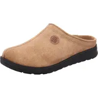Rohde Pantoffeln Asiago 7144 Herren Light Brown-Schuhgröße 45