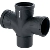 Geberit GE Silent-Pro Bogenabzweiger zweifach 87,5 Gr. d110/110/110mm