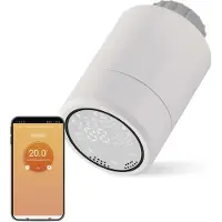 Emos GoSmart Heizkörperthermostat mit App, programmierbarer Smart Home Thermostat, einstellbare Hysterese, P5630S
