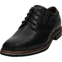 Bugatti MAIK EXKO Herren Businessschuhe Schnürhalbschuhe schwarz Elegant NEU