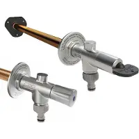 Kemper FROSTI PLUS Frostsichere Außenarmatur Frosti-Plus , DN15 BI. f. Wandstärken 150-415mm