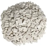 LEGO 2x4 Steine Bausteine Weiß - 3001 NEU! Menge 50x