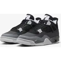 Nike Air Jordan 4 Retro "Fear" für Kinder, Schwarz, Größe: 31,5