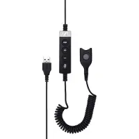 Sennheiser Adapterkabel USB-ED CC 01 MS (schwarz, für Headsets der CIRCLE- und CENTURY-Serie)