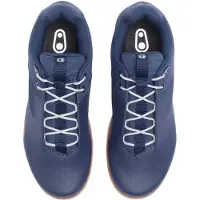 Crankbrothers Unisex Fahrradschuhe Stamp Lace , Navy - Blau Silber, 45