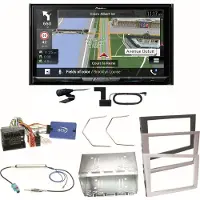 Pioneer AVIC-Z930DAB Navigation Einbauset für Opel Signum Corsa C Tigra Twintop