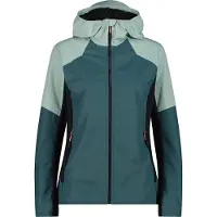 CMP Woman Jacket Hybrid Fix Hood Trek Green Trek Green 44