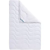 Beco 4-Jahreszeitenbettdecke Antibac, 155 x 220 cm, Technischer Überwachungsverein SÜD "gut", ideal für Hausstauballergiker & hygienebewusste Personen
