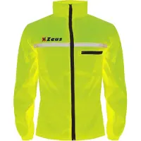 Zeus M|Herren reflektierende Laufjacke gelb