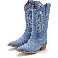 LASCANA Chelseaboots denimblau Größe 38