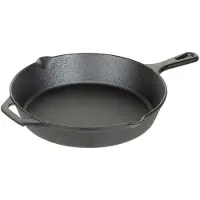 Fox Outdoor Gusseisen Bratfpanne mit Griff Durchmesser ca. 30 cm