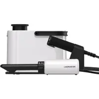 LauraStar AURA Dampfreiniger – Hygienische Dampf-Reinigung mit Citrus-Duft, Dry Microfine Steam Technologie, entfernt 99,9 % der Bakterien, für alle Oberflächen, ohne Chemie, effizient & elegant