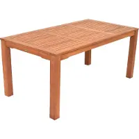 Merxx Gartentisch rechteckig 170 x 90 cm - Eukalyptus