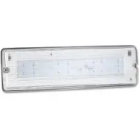 ISOLED LED Notlicht/Fluchtwegleuchte UNI7 Autotest 7W, IP65, X0AEFG180