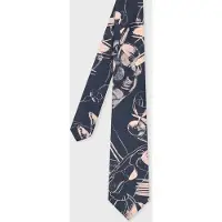 Paul Smith Tie Sketchbook Pages Navy Größe: 8 | Krawatten Outlet | Herren | Blau
