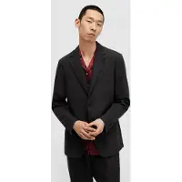 AllSaints Sainte Blazer Liquorice Black Größe: 34 | Blazer Outlet | Herren | Schwarz