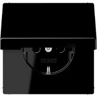 JUNG SCHUKO-Steckdose 16 A 250V LS 1520 BFKL SW LS1520BFKLSW