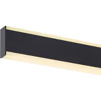 SLV ONE LINEAR 70, Wandaufbauleuchte, UP/DOWN, 2700/3000K, PHASE, schwarz 1008081
