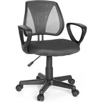 Hjh OFFICE KIDDY CD - Kinderdrehstuhl Grau