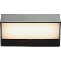 LINDBY LED-Außenwandlampe Nienke, 17 cm, seewasserfest, IP65