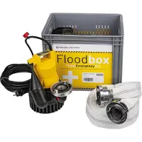 JUNG PUMPEN JUPU Flutbox JP09479 Pumpe (U5KS) + Box + C-Schlauch
