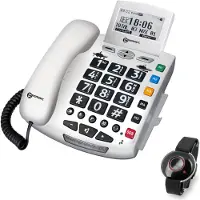Doro Geemarc SERENITIES Notruftelefon mit Notsender - Deutsche Version