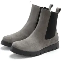 Elbsand Stiefelette Schlupfstiefel, Stiefel, Sommerstiefelette, Boots, Lederstiefelette grau Größe 38