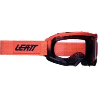 Leatt Motocross Brille Velocity 4.0 Klar , Coral