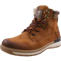 Mustang Herren Schnürboots Stiefelette 4141-602, Größe:41 EU, Farbe:Braun