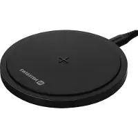 Swissten - drahtloses Ladegerät Qi 15W (schwarz)