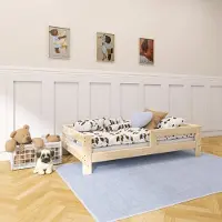 Need Sleep NeedSleep Kinderbett mit Rausfallschutz 80x160 cm